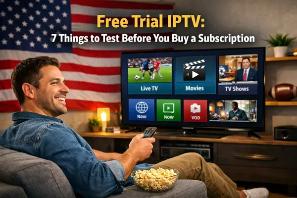 Free Trial IPTV: 7 Things to Test Before You Buy a Subscription