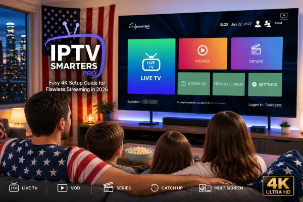 IPTV Smarters Pro: Easy 4K Setup Guide for Flawless Streaming in 2026