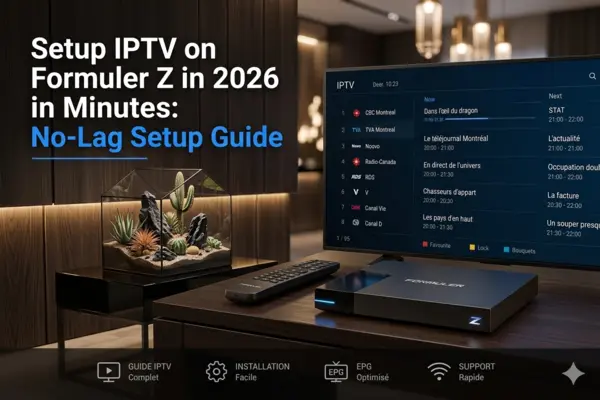 Setup IPTV on Formuler Z in 2026 in Minutes: No-Lag Setup Guide Setup IPTV on Formuler Z in 2026 in Minutes: No-Lag Setup Guide