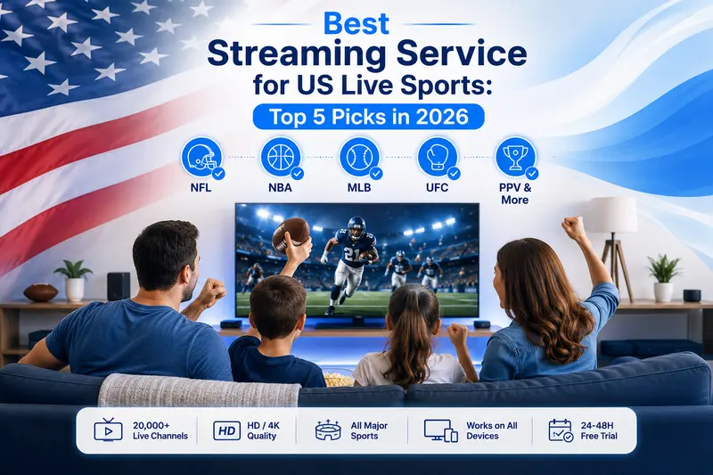 Best Streaming Service for US Live Sports: Top 5 Picks in 2026 Best Streaming Service for US Live Sports: Top 5 Picks in 2026
